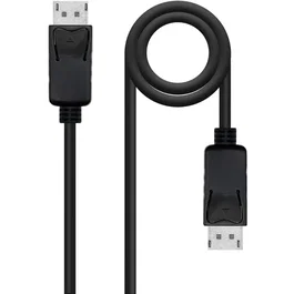 Nanocable Cable DisplayPort 1.4 CCS DP/M-DP/M Negro 0.5 m